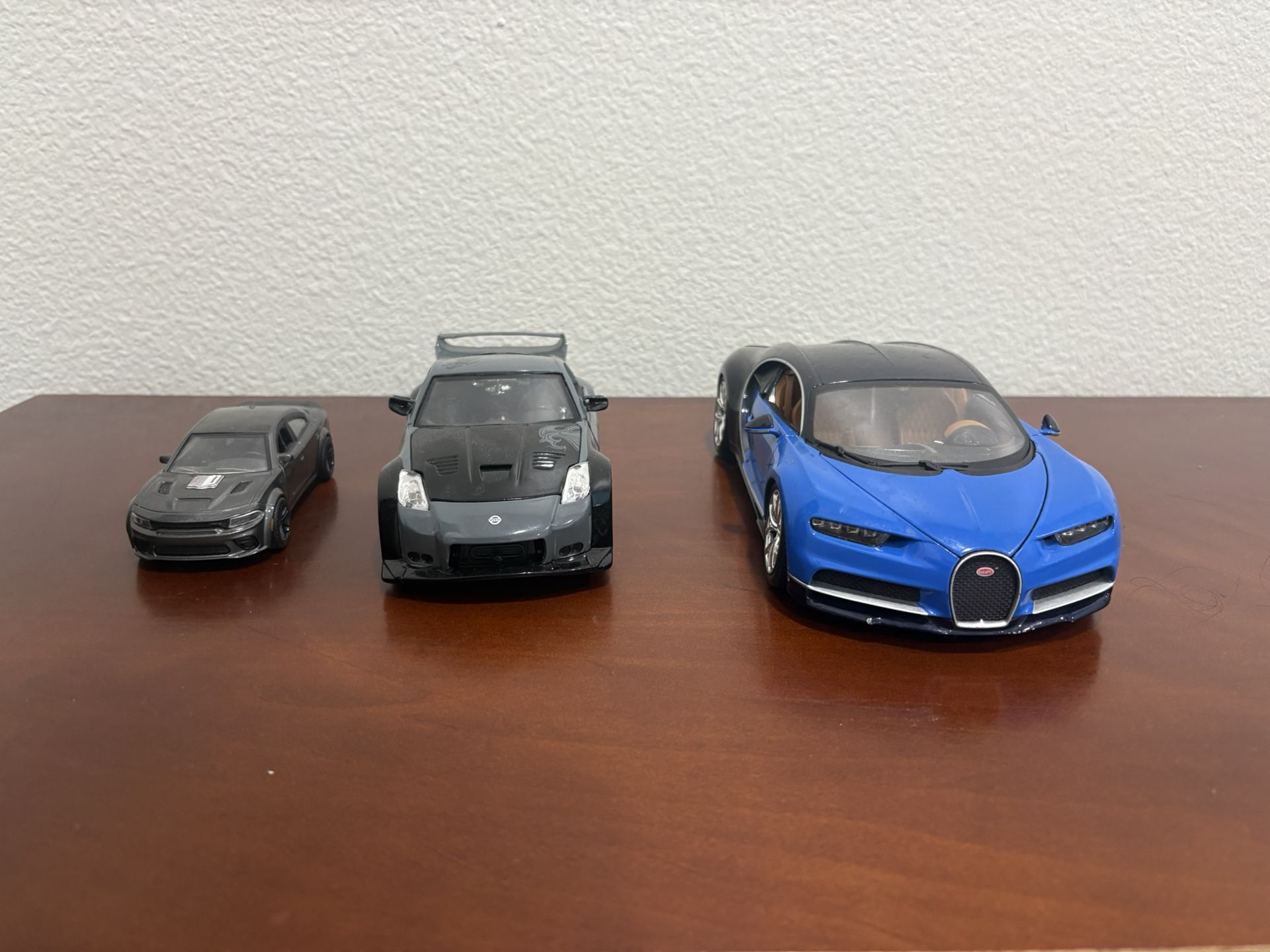fast and furious hellcat and nissian z and bugatti