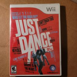 Wii GAME JUST DANCE-NEW-SEALED/UNOPENED