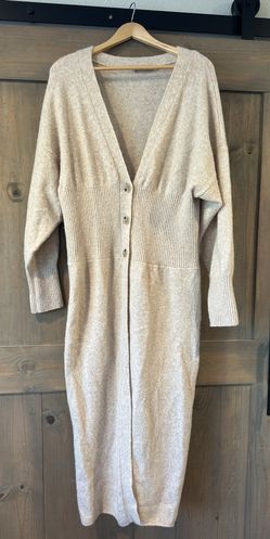 Zara Long Cardigan Sweater