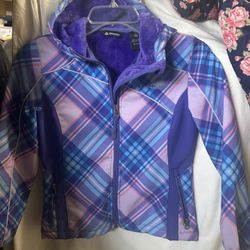 Girls Purple Rain Jacket 