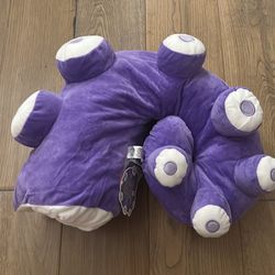 Plush - Purple octopas tentacle (wearable)