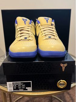 Nike Kobe IV Protro FC Barcelona Team Gold