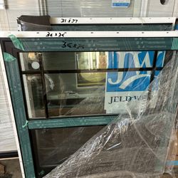 Window Pella Black Exterior White  Interior 36x36