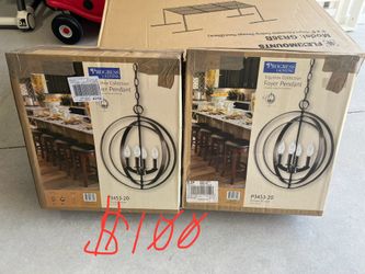 Pair Of Pendant Lights