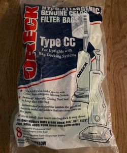 New Vaccum type cc bags
