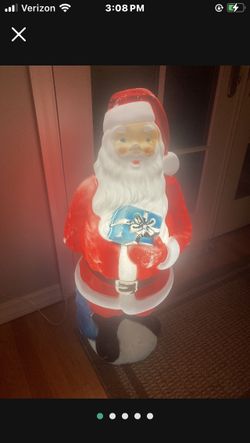 Christmas Santa Blow Mold