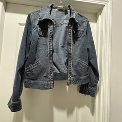 Jean Jacket zipper front