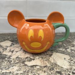 Disney Parks Mickey Pumpkin Mug