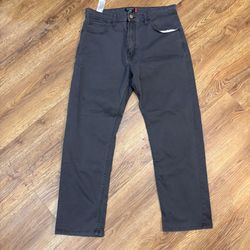 Dockers Pants Size 34x30 Gray Straight Leg Men’s Bottoms Pants 