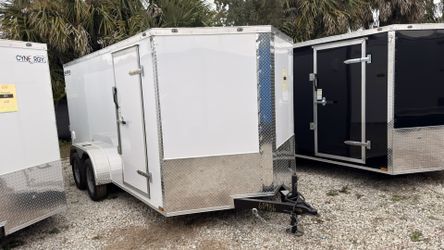 7x14 ENCLOSED TRAILER