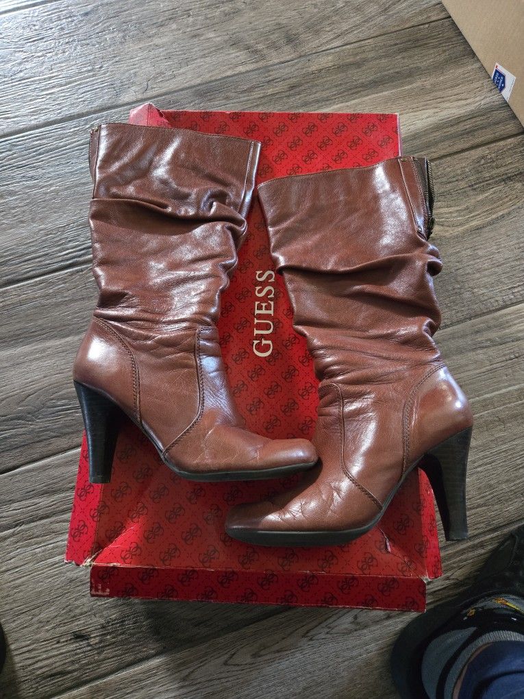 Brown Guess Boots