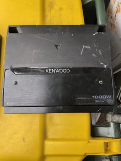 Kenwood Amps