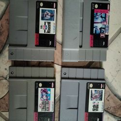 SNES CARTRIDGES