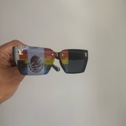 Black & Gold LV Shades