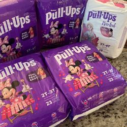 Huggies Pull-ups Size 2t-3t And 3t-4t