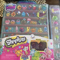 Season four exclusive Shopkins glitzy collection case