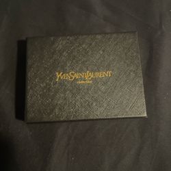 Ysl Card holder silver 