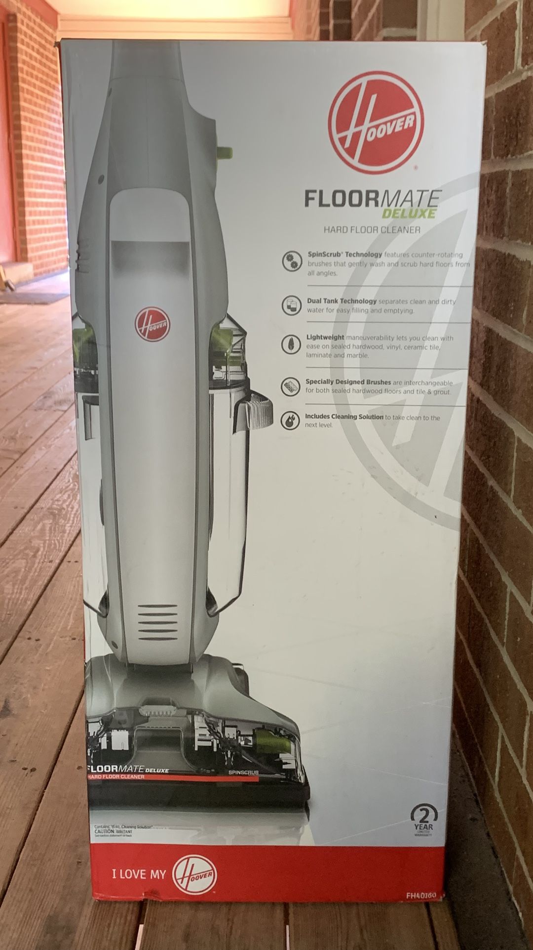 NEW Hoover FloorMate Deluxe Hard Floor Cleaner / vacuum