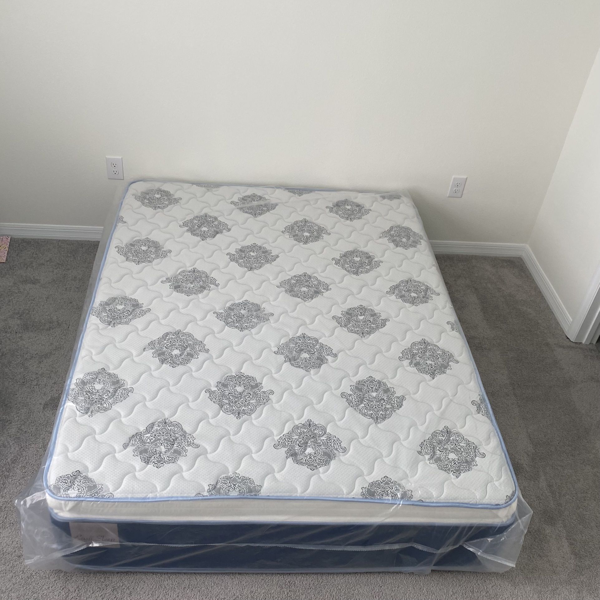 Queen Size Mattress 14” Inches Pillow Top Of High Quality Also Available in Twin-Full-King and Cali-King Same Day Delivery