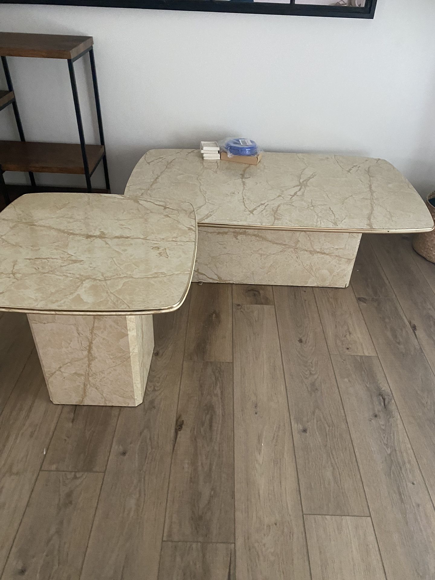 Coffee And End Table Vintage