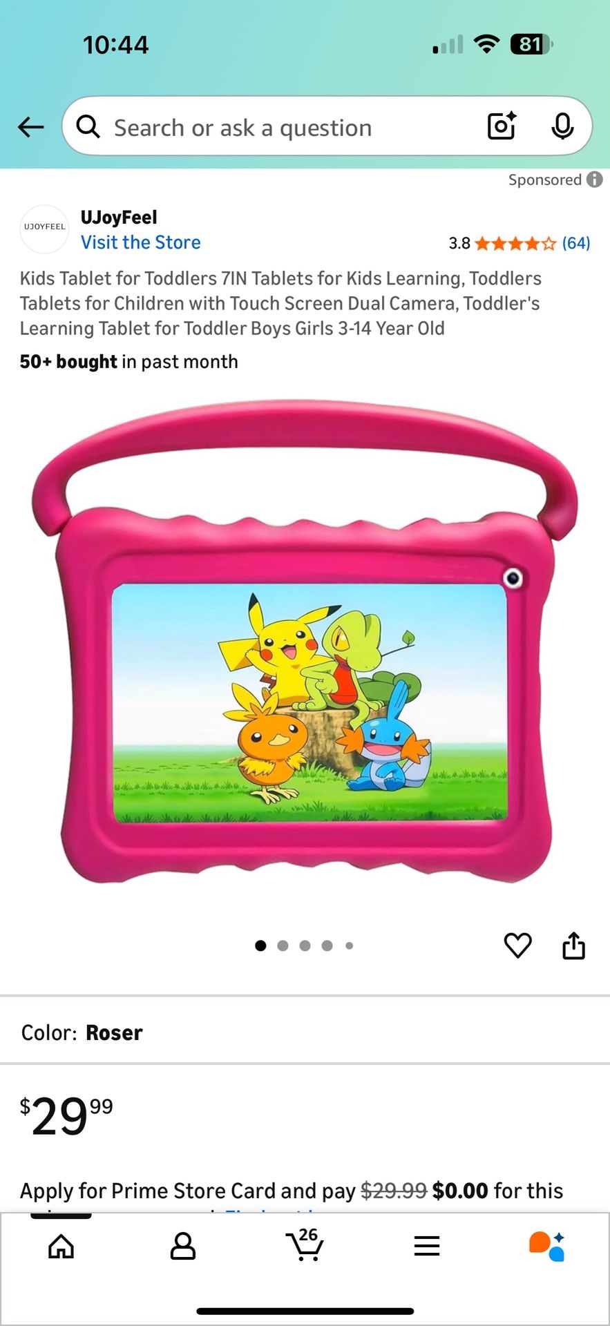 Kids tablet