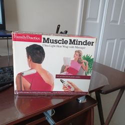 Muscle Minder Ultra- Light Heat Wrap With Massager