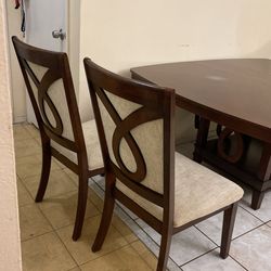 Dining Room Set 4 Chairs ands table . Table For 8 seat’s