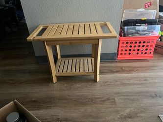 Shower bench never used in shower