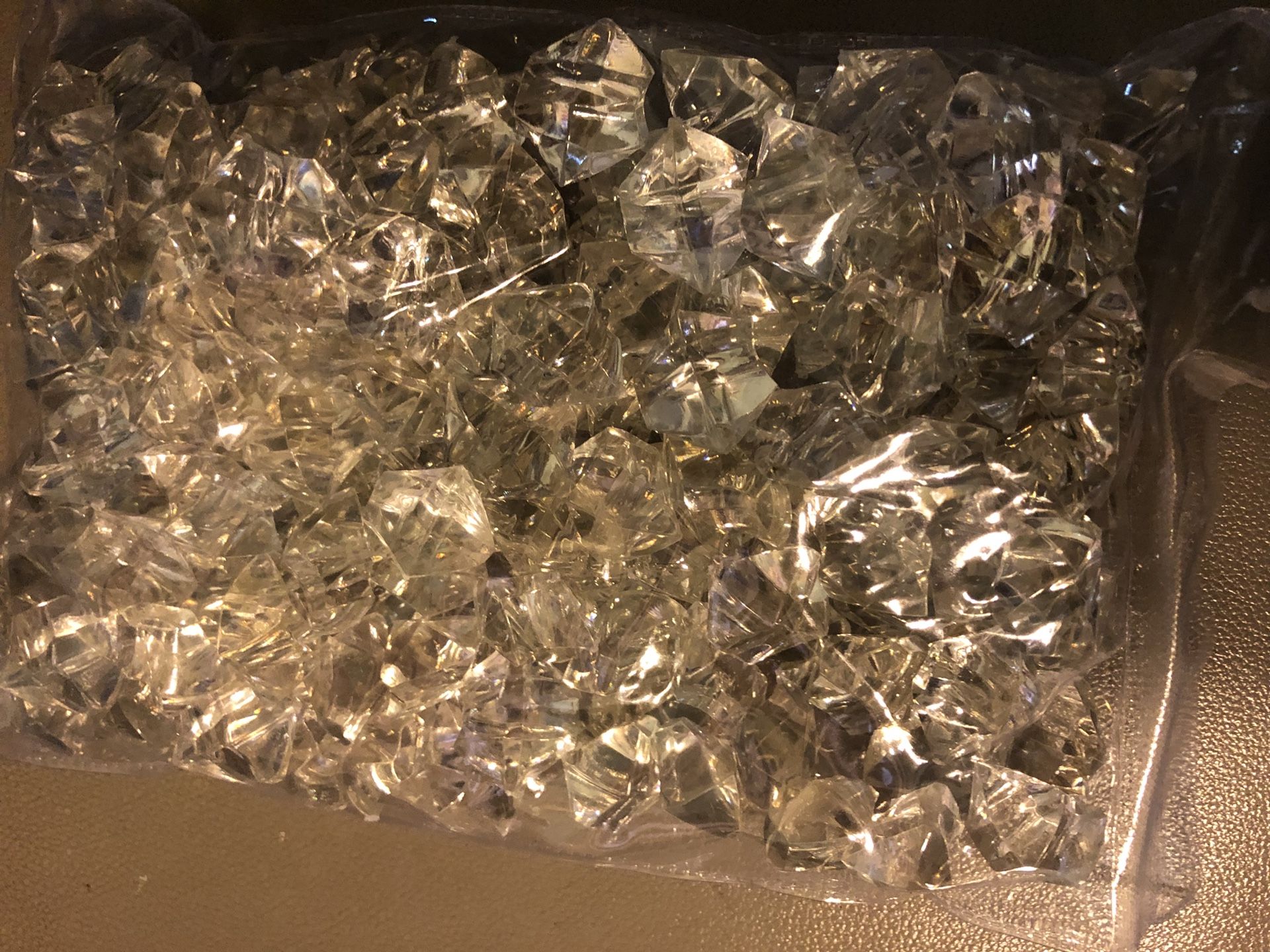 Jewels clear for party decor or other 3 bags loc. North hollywood
