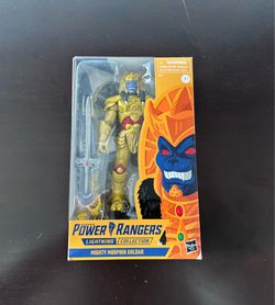 SEALED - Mighty Morphin Power Rangers - Goldar - Lightning Collection - BRAND NEW