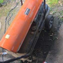 2 Huge Shop Fans And 1 Jet Heater (Read First)