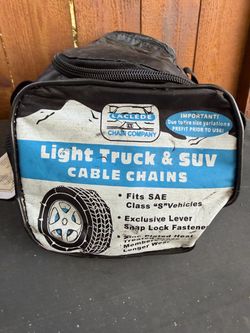 Light truck and SUV cable chains