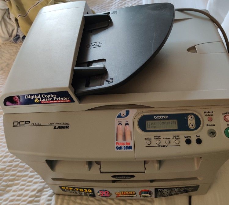 Brother DCP 7020 Digital Copier And Laser Printer 