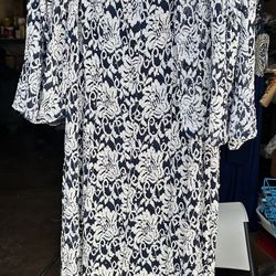 Ruffled Evening Gown