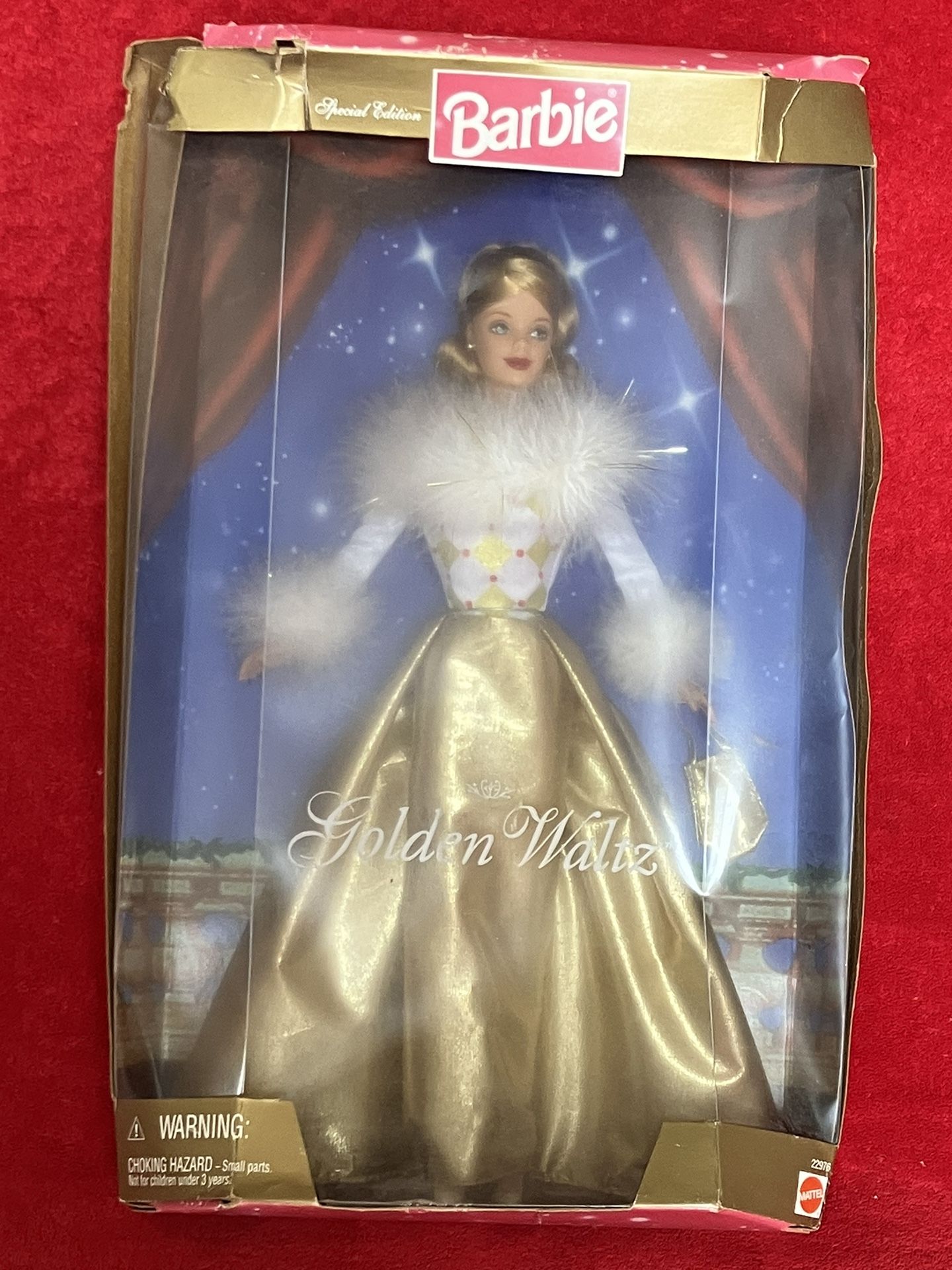 NEW Vintage BARBIE DOLL GOLDEN WALTZ ‼️ BOX DAMAGED ‼️ Price Is FIRM ‼️ See HUGE Collection ALL MUST GO ‼️ See Pictures ..