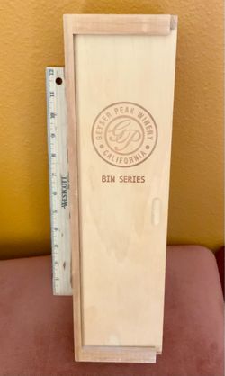 WOODEN WINE BOX, GIFT BOX, SONOMA VALLEY (60%OFF SALE)