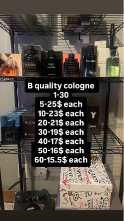 Cheap colognes