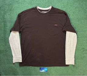 Wolverine brown & cream longsleeve
