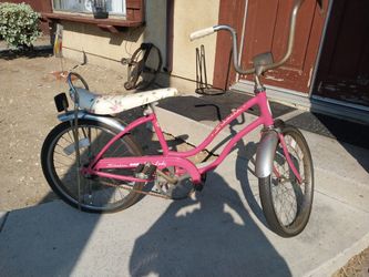 Early 1960 Schwine Sting ray fair lady Girls bike Original with the basket