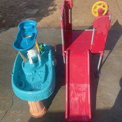 Slide And Water Table