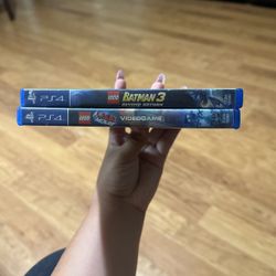 Batman 3 And Lego Movie PS4 Games 