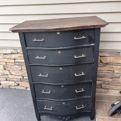 Vintage Dresser Wood 