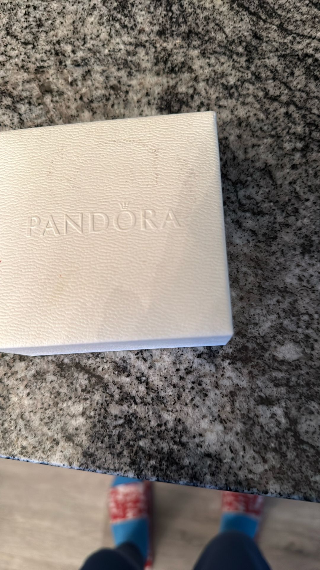 Pandora Charm Bracelet with five charms