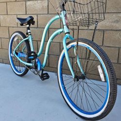 26" Women's Aluminium 3-Speed Beach Cruiser