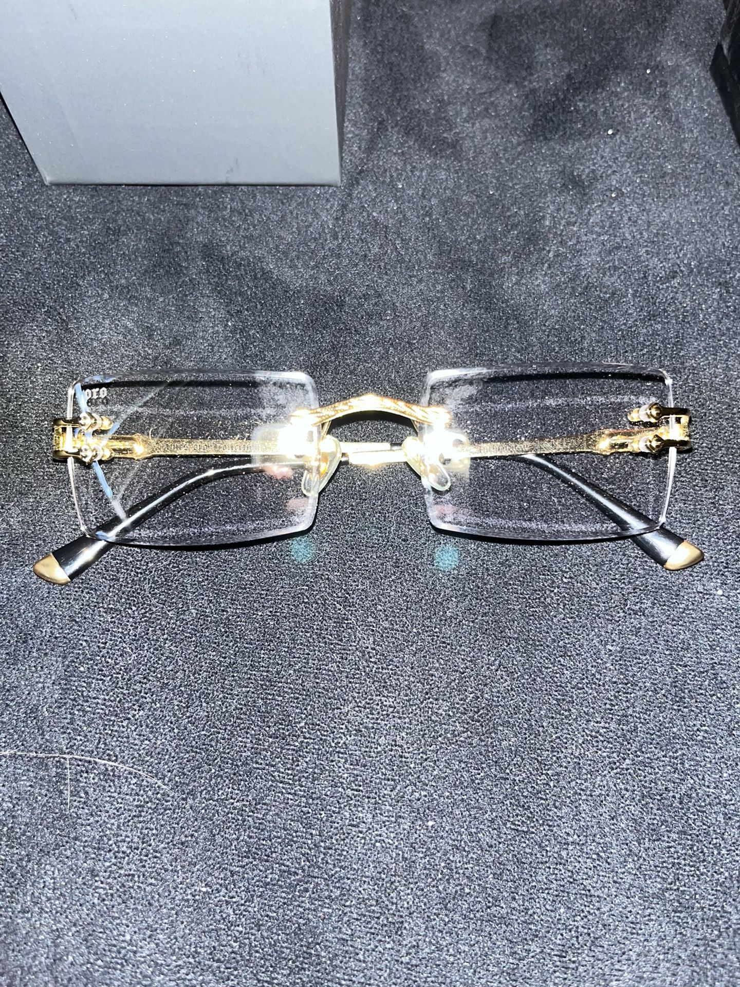 CLEAR AUTHENTIC II James Oro Sunglasses
