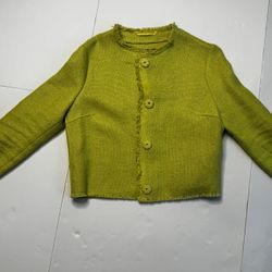 Original Blazer  ERMANNO SCERVINO size M, Color Light Yellow
