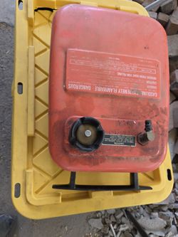 6 Gallon Boat Gas Tank With Quick Connect
