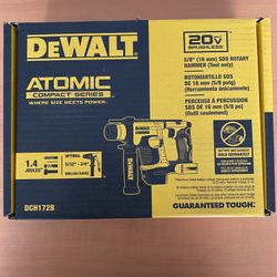 DEWALT ATOMIC 5/8 SDS ROTARY HAMMER 