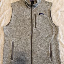 Patagonia Fleece Vest (XL / Stonewash)