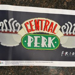 Completed Friends Central Perk Diamond Art Wall Hanging